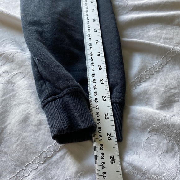 Jack & Jones Vintage Cloth Co. Men's Long‎ Sleeve Heavy Sweatshirt Charcoal Gray - Picture 10 of 12